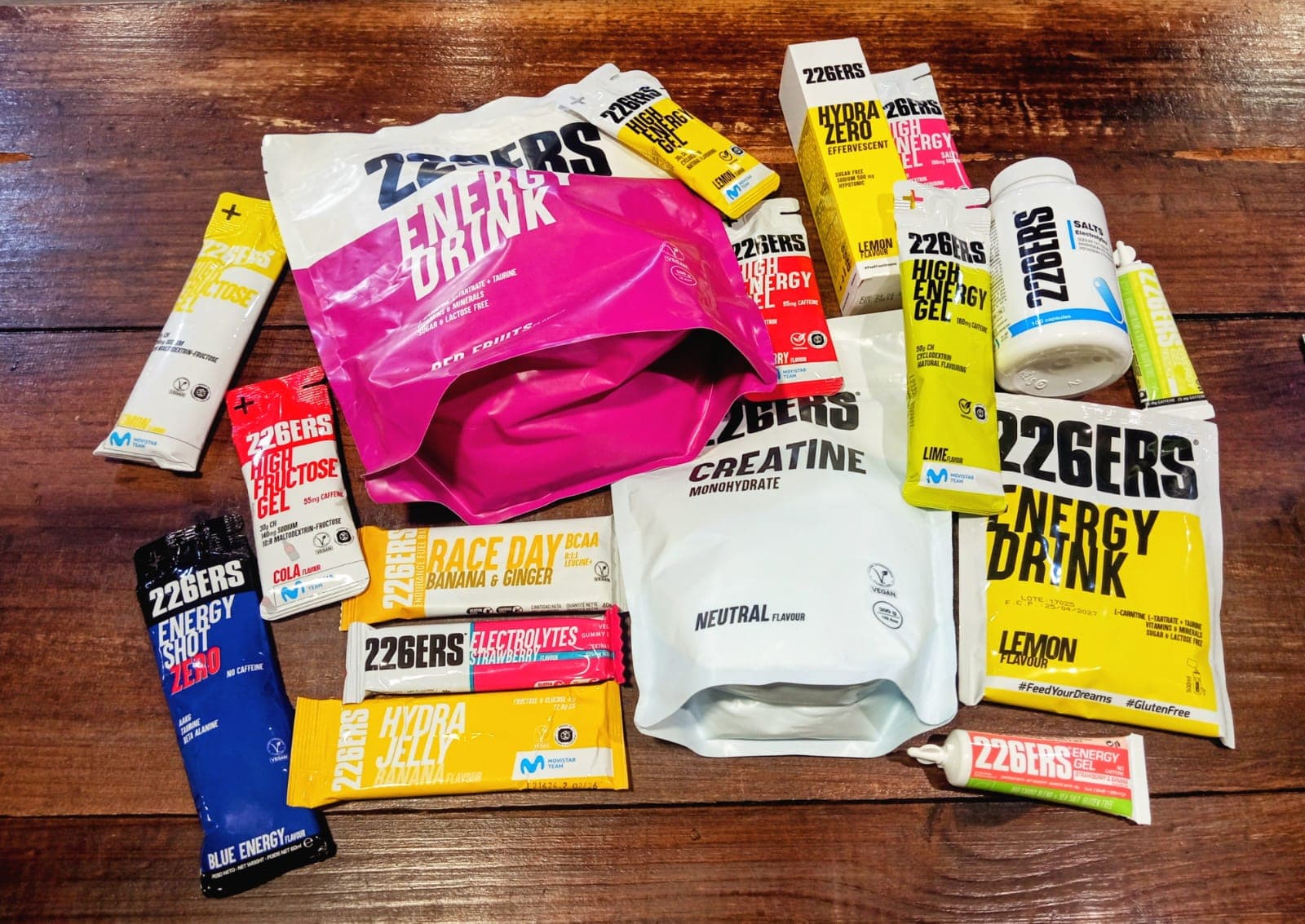 Suplementación disponible en IBHOLA Trail Running